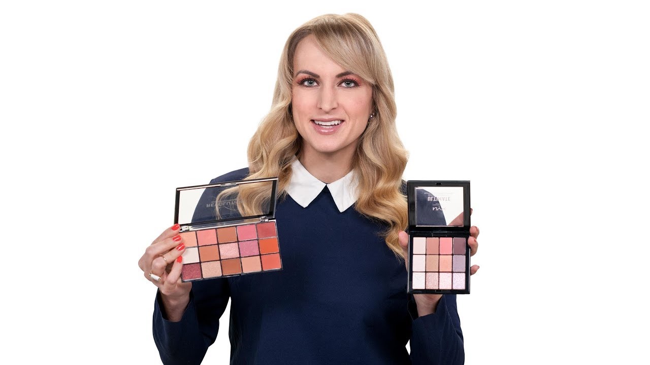 Pantone Colour of the Year 2019 Living Coral Makeup: Eyeshadows