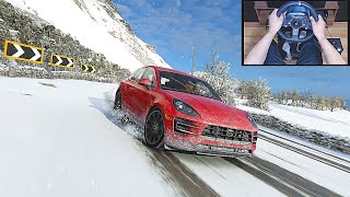 Porsche Macan - Forza Horizon 4 | Test Drive with Logitech G920 Steering Wheel screenshot 3