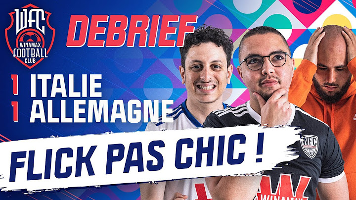⚽ Debrief Italie - Allemagne (1-1) / Ligue des Nations (Football)