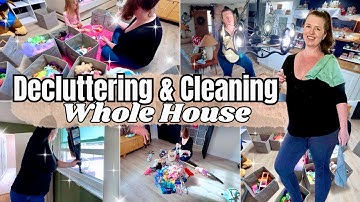 Major Cleaning Motivation Video! Clean declutter and organize with me