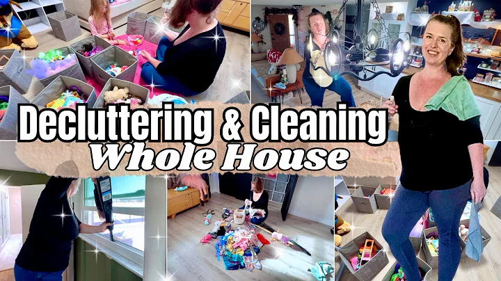Marie Kondo Who? ￼Decluttering & Cleaning Made Easy! Whole House clean with me
