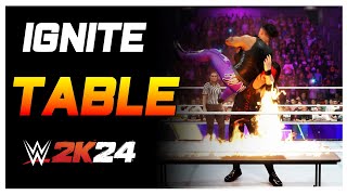 How to Ignite a Table in WWE 2K24? (PC Tutorial)