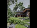 Modern house with japanese motifs        studia 54