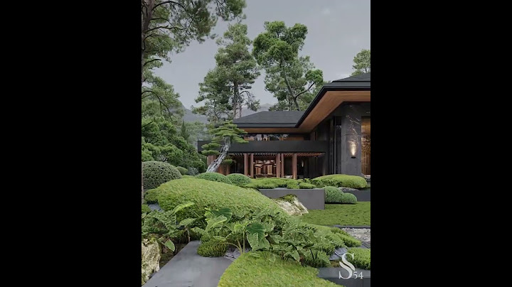 MODERN HOUSE WITH JAPANESE MOTIFS | СОВРЕМЕННЫЙ ДОМ С ЯПОНСКИМИ МОТИВАМИ | STUDIA 54