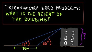 ❖ Trigonometry Word Problem, Finding The Height of a Building, Example 1 ❖