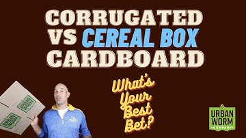 Cardboard Bedding in the Worm Bin: Your Best Choice?