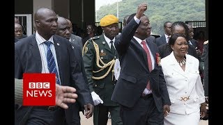 Zimbabwe Inauguration: Mnangagwa becomes Zimbabwe's president - BBC News