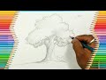 How to draw and shade on tree