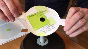 HOW TO PUT DVD/CD LABEL