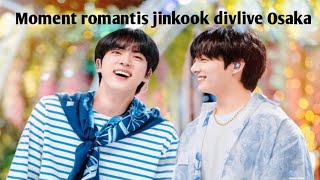 Moment Romantis Jinkook Divlive Osaka