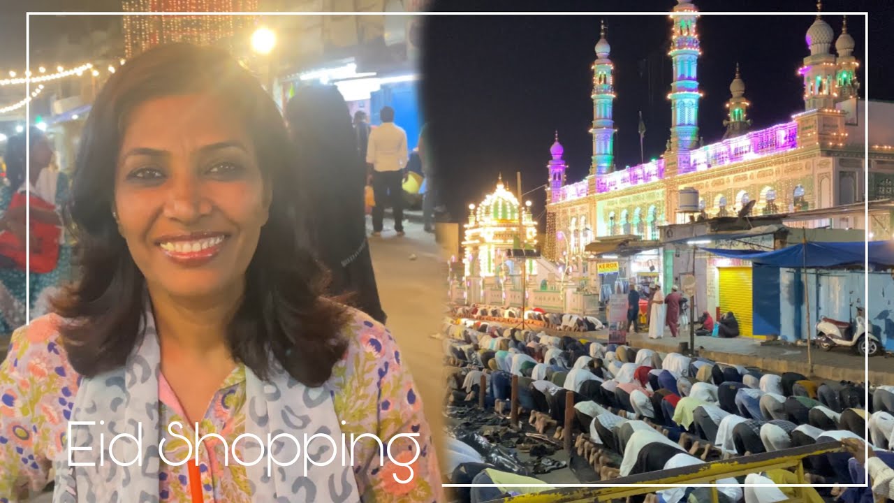 We went Eid Shopping at Meena bazaarS1E17Mysore YouTube