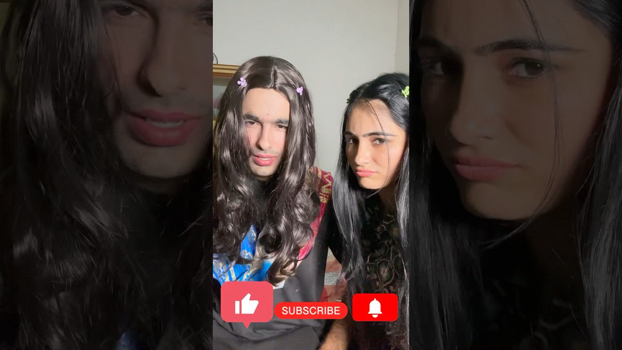 I made my brother from a boy to a girl!#Korean #makeup #funny #shorts