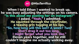 1119. When I told Ethan I wanted to break up, he was busy adjusting the settings on his camera... Update