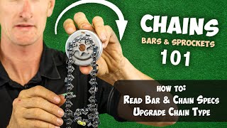 Chainsaw Chains, Bars, & Sprocket  EXPLAINED!