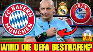 🚨BOMBE! UEFA PRÜFT KONSEQUENZEN FÜR MARCINIAK! AKTUELLE NACHRICHTEN VOM FC BAYERN MÜNCHEN