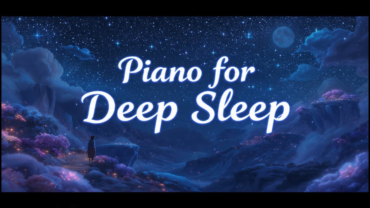 😴 3 Hours of Sleepy Piano Music for Deep Sleep, Relaxation & Stress Relief