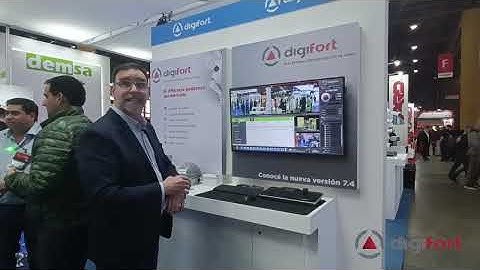 Stand de Digifort - Intersec 2022 Buenos Aires