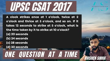 A clock strikes once at 1 o