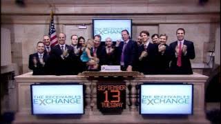 13 September 2011 The Receivables Exchange rings the NYSE Closing Bell
