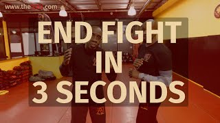 END FIGHT IN 3 SECONDS - Self Defense Techniques