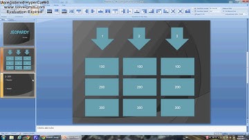 POWER POINT - How to create an easy Jeopardy game