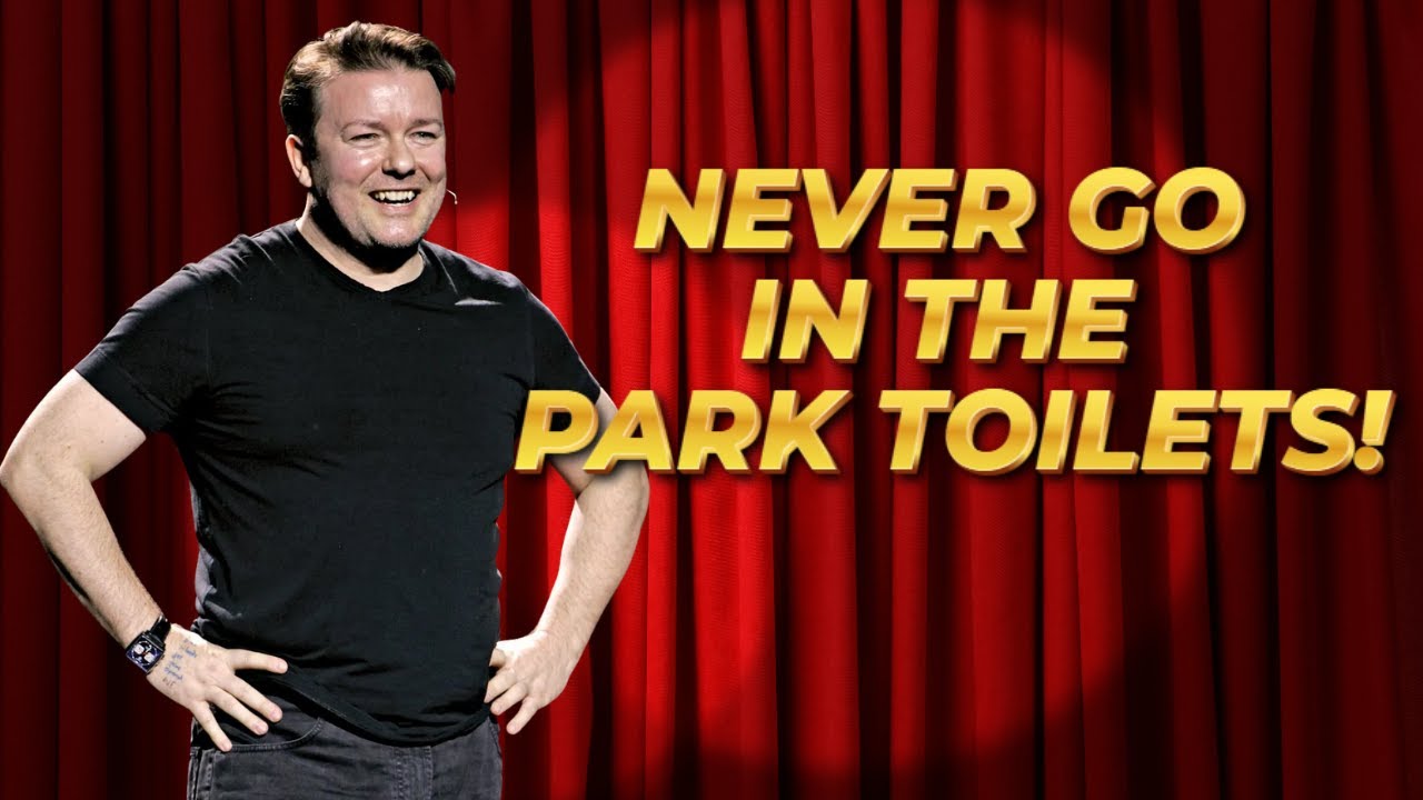 (Stand Up Comedy) Ricky Gervais: The Dark Truth About Park Toilets & Puppies 💀