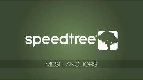 SpeedTree 8: Mesh Anchors