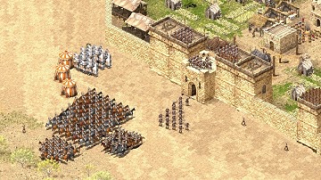 Stronghold Crusader Definitive Edition - 2v2 THE LONG SIEGE | Multiplayer Gameplay (PC/UHD)