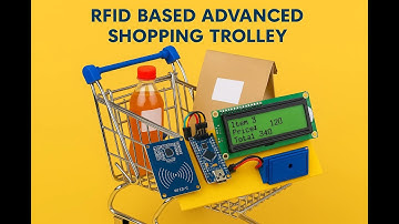 HVS-4531. RFID RC522 Based Smart Shopping Trolley using Arduino Nano.