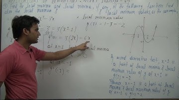Find the local maxima and local minima, if any, of the following functions. g(x) = x^3 – 3x