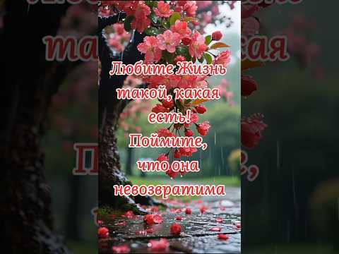 Любите жизнь такой, какая есть. #стихиожизни #жизненнаяпоэзия #стихидлядуши
