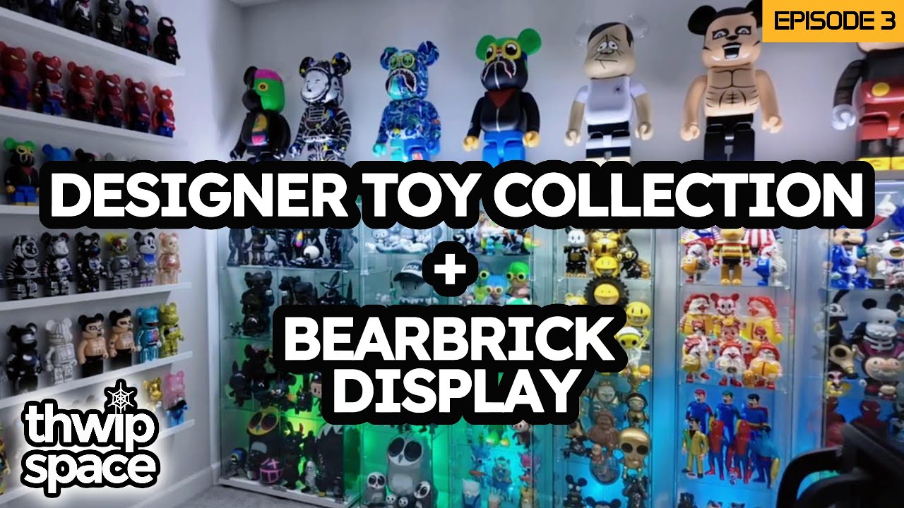 Inside MJ’s Incredible Designer Toy Collection | Rare Bearbricks & Meaningful Art Toys