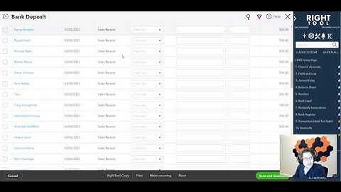 RightTool PRO: Copy Deposit Transactions