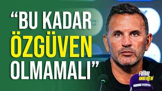 Galatasaray Teknik Direktörü Okan Buruk'tan Takıma Eleştiri! \