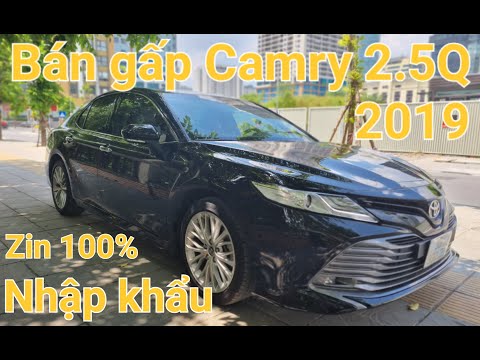 Video Camry 2.5Q 2019 | Toyota Camry 2019, nhập khẩu, màu đen - youtube