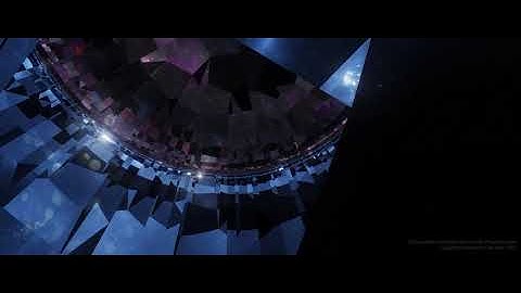 Dodecahedral wormhole | Raytracing simulation