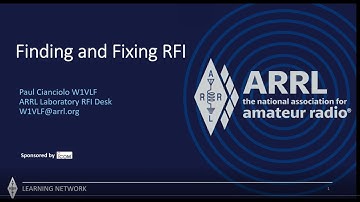 Finding and Fixing RFI