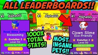 1 Leaderboard Player All 3 Best Pets Super Op Lawn Mowing Simulator Roblox Youtube - 5x super speed roblox
