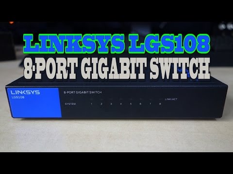 Linksys LGS108 | Don't rely on your ISP Super Hub!
