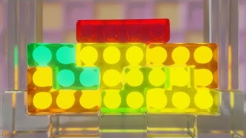 Softbody Tetris with Lamp 9