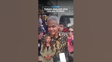 PDIP Beri Ganjar Tugas Penting usai Kalah di Pilpres 2024, 