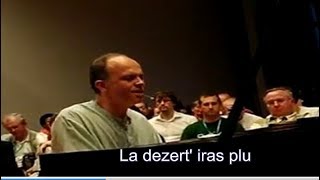 La Kanzono de Azima (la dezert’ iras plu) – subtekstigita