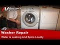 Whirlpool , KitchenAid & Kenmore Washer is leaking and has a loud spin - GHW9400PW4