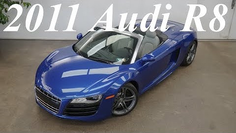 2011 Audi R8 V10 gated 6 Speed Manual. Walk around, interior, and driving video. | FTI