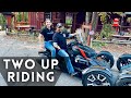 Two Up Riding on the Can Am Ryker with Ryker Rydes