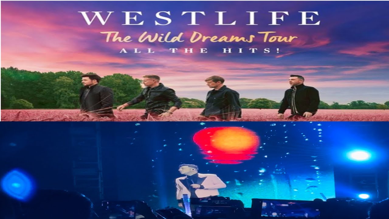 I lay my love on you ( Westlife The Wild Dreams Tour 2023) [HD] YouTube