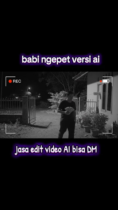 Babi ngepet versi ai.yg mau bikin video ai bisa DM#babi #babingepet #penampakan #cctv #pesugihan
