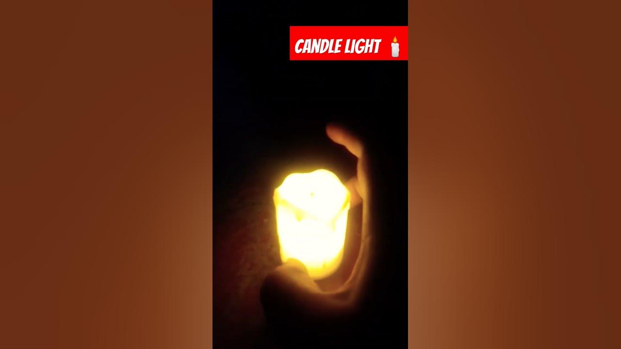 how-to-make-a-candle-light-at-home-youtube