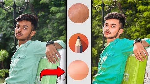 HDR Face Smooth new concept skin whitening face smooth photo editing Autodesk Sketchbook.