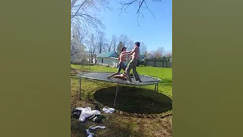 Me and my brothers wrestling most excruciatingly p...